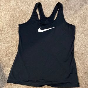 Nike Dri-fit tank. Black